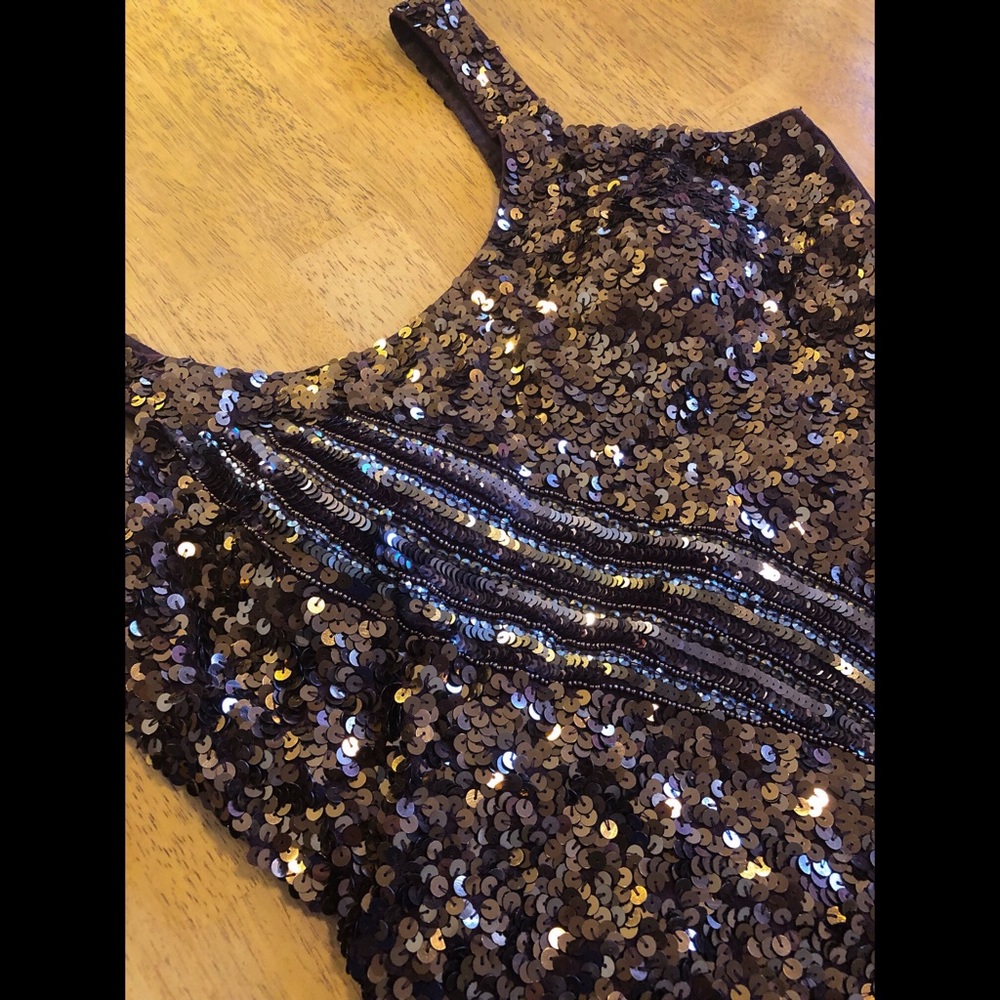 1920s Retro Style SCALA Hand-beaded Silk Dress